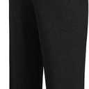Maternity Pants Wide Leg Pregnancy Pants for Work Sweatpants Loose Maternity Loungepants Pajamawear with Adjustable Belt(Black,Large) (Black, L)