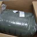 Bedsure Oversized King Comforter Set, Dark Green Soft Prewashed Bedding for All Seasons, 3 Pieces GentleSoft Bed Set, 1 Lightweight Comforter (120"x98") and 2 Pillowcases (20"x36")