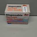 1mL Syringe 31G 1/2 Inch, Individually Wrapped, Pack of 100