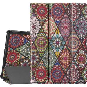 Gylint Case for Lenovo Tab M10 HD TB-X505F, Smart Case Trifold Stand Slim Lightweight Case Cover for Lenovo Tab M10 HD TB-X505F TB-X505L / Tab M10 10.1'' (TB-X605F) Mandala