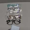CCVOO Reading Glasses for Women/Men, Eyeglasses, Blue Light Readers for Women/Men, Computer Eye Glasses, Cheaters (*C1 Mix)