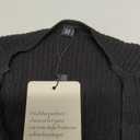 a.Jesdani Women's Shrug Sweaters Tie Front Long Sleeve Rib Knit Bolero Open Front Cropped Cardigan S-1X (Medium)