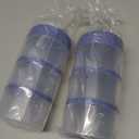 Termichy Stackable Formula Dispenser Portable Milk Powder Container, 2 Pack, Blue