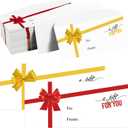 Jetec 150 Pcs Christmas Mini Gift Envelopes Card Sleeves Money Holders for Cash Credit Currency Business Bow Envelopes for Check Coin Note Mailing Office Wedding Birthday Party Favor