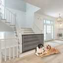 Magic Mesh Dog Gate for Doorways – Indoor Pet Gate 30"x70" for Kitchen, Stairs, Hallway, Fits 64–66" Wide Openings