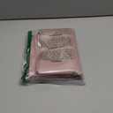 Blissful Diary Baby Splat Mat for Under High Chair, 50.4 x 50.4 Inch Wipeable Splash Mat, Waterproof and Washable, Anti-Slip Floor Protector, Blush Pink