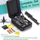Libretto Bb Clarinet Set for Beginner and Intermediate Players, Name-Brand Mouthpiece & Reeds, Music Stand, Cleaning Kit, Instructions, Backpack Case, 5-Leg Stand, Educator-Recommended