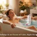 KokoSelene Bath Jets for Tub, Cordless Portable Jet Spa for Bathtub with Dual Hydro Jets, IP67 Waterproof Bathtub Bubble Machine, 2 Modes and 2 Speed Levels for Home Spa Relaxation
