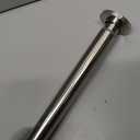 Ivilon Tension Curtain Rod - Spring Tension Rod for Windows or Shower, 24 to 36 Inch. Brushed Nickel