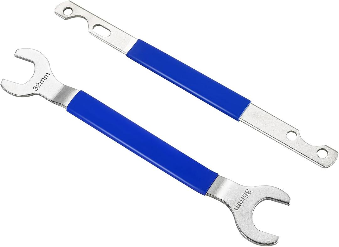 32mm & 36mm Fan Clutch Wrench Set | Fan Clutch Removal Tool Kit, 2 PCS Water Pump Pulley Holder Tool Kit for BMW, Ford, GM, Dodge, Chevrolet, Jeep - Essential Nut Water Hub Removal