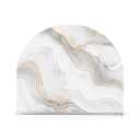 White Grey Marble Golden Line Napkin Holder for Table Paper Napkins Holder Acrylic Tissue Dispenser Kitchen Dining Room Bathroom Party Car Decor