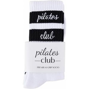 Pilates Socks for Women Non Slip Grip Socks for Yoga, Great Gift, One Size (White)