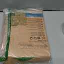GREENER WALKER 100% Compostable Trash Bags with Tie Handles, 1.6 Gallon-150Bags, Food Scrap Kitchen Waste Bags with EN13432 Certified