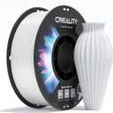 Creality PETG 3D Printer Filament 1.75mm, Excellent Toughness High Precision, Odorless Non-Toxic Moistureproof, 1kg(2.2lbs) Glossy PETG Filament for 3D Printer (White)
