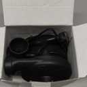 Electric Air Pump for Inflatables,Portable Quick-Fill Air Pump with 3 Nozzles,110-120V, Inflator & Deflator Pumps for Outdoor Camping, Air Mattress Beds,Boats,Inflatable Cushion,Couch,Pool Floats (Black)