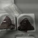 Glass Caviar Serving Set with 4 Pcs Mother of Pearl Spoons 3.2 Inch Caviar Dish Chiller Server Set with Ice Holder for Egg, Ice Cream, Coffee, Restaurant Serving