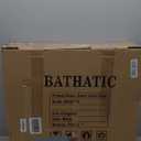 Electric Bidet Toilet Seat - Heated Smart Bidet with 4 Temperature Settings, Self Cleaning Attachment for Home and Hotel Bathrooms(us plug)