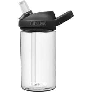 CamelBak Eddy+ Kids Bite Valve Straw Tritan Water Bottle (Clear)