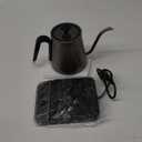 BiYiNiao  Electric Kettle Gooseneck Pour Over Kettle ±1℉ Temperature Control Quick Heating Water Boiler for Coffee & Tea & Formula Auto Shut Off Tea Kettle， 100% Stainless Steel，1200 W, 0.8L