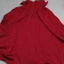 Women Floral Corset Dress Boho Spaghetti Strap Lace Up Casual Midi Dresses with Pockets Low Cut Flowy Bustier Sundress (Small, Red)