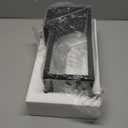 OYKYOHEI Porch Lights Outdoor Wall Sconce, Outdoor Light with GFCI Outlet, Waterproof Exterior Wall Lantern Light Fixtures, Anti-Rust Wall Lamp with Clear Glass for Patio Doorway Garage- Black, 1 Pack (No Sensor, Standard)