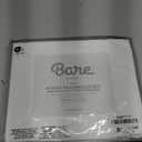 Bare Home Microfiber Bulk Pillow Cases - Standard/Queen Size Set of 4 - Cooling Pillowcases - Double Brushed - White Pillowcases 4 Pack - Easy Care (Standard - 4 Pack, White)