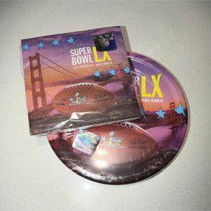 Super Bowl LX Plates (Large) 2Pack