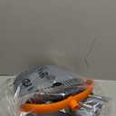 kelamayi Upgrade Broom and Dustpan Set, Self-Cleaning with Dustpan Teeth, Indoor&Outdoor Sweeping, Ideal for Dog Cat Pets Home Use, Stand Up Broom and Dustpan (Gray & Orange)