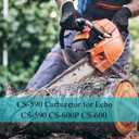 CS-590 CS600 Carburetor for Echo CS-590 CS-600P CS-600 CS-610 CS-620 Shindaiwa 591 Chainsaws Tune Up Kit Replace A021001660 A021001661 A021001662