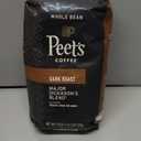 Peet's Coffee, Dark Roast Whole Bean Coffee, 100% Arabica Coffee - Major Dickason's Blend 18 Ounce Bag BBD 5/10/26