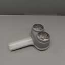 VASSON Fabric Shaver, Electric Lint Remover, Rechargeable Lint Shaver, Sweater Shavers to Remove Pilling, Large Fuzz Remover for Clothes Couch Furniture (Greyish White)