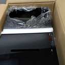 DoubleFill 2 Pack Black Suggestion Donation Box with Lock and Key 11x 8.25x 8.25 Inches Acrylic Offering Raffle Box with Stand Slot for Office Charity Church Collection
