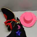 Funny Party Hats Funny Party Accessory Wizard Hat - Merlin Hat - Wizard Costume Accessories - Black Wizard Hat (Colorful)