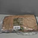 qiqee 50 Packs Brown Cookie Box with Window 12x5.5x2.5 Inch Two Uses Pastry Biscuit Bakery Box For Packaging