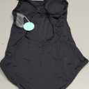 Beautikini Period Swimwear One Piece Racerback Training Bathing Suit Women Period Swimsuits for Teen Girls Ages 11-14 (Small, Black)