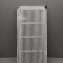 Return Air Grille Fit 24x10 Duct Opening,Steel Air Return Vent Cover Grill,HVAC Vent Covers for Wall and Ceiling,Holds 1" Thick AC Filter, For 24"Wx10"H-Duct Opening