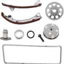 Engine Timing Chain Set With VVT Sprocket, Compatible with 1998-2008 Toyota Corolla MR2 Spyder Celica Matrix,03-08 Pontiac Vibe,1998-2002 Chevrolet Prizm 1.8L