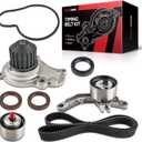 Torchbeam Timing Belt Kit Compatible with Chrysler PT Cruiser 2003-2010, Sebring 2003-2006, Voyager 2003, Dodge Stratus 2003-2006, Caravan 2003-2007, Jeep Wrangler 2004-2006, Liberty 2003-2005