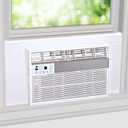 Surround Insulation Side Panels White for Window AC Unit Indoor Air Conditioner Cover for Winter and Summer (Fits up to 36" Wide Window)