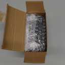 Digital Alarm Clock Radio with AM/FM Radio, Multi-Colors 1.4 LED Digits, Preset, Sleep Timer and Clear Display with Dimmer for Bedroom Bedside, Battery/Plug-in Powered (Black)