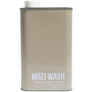 Mozi Wash Laundry Detergent Liquid, Cozy Cashmere- Amber & Floral, 50+ Loads, Concentrated, Non toxic, Plant Based Enzyme Cleaners, Long Lasting Luxury Clean, 32 oz Recyclable Bottle