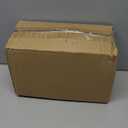 RACETOP 100 Pack Small Gift Bags 5.8x3.2x8.25 Inch White Kraft Paper Bags with Handles Bulk, Retail Shopping Bag for Birthday Party Favors, Grocery, Wedding, Craft