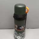 88oz Large Coffee Thermo for Travel, 2500ml Insulated Stainless Steel Water Bottle with Cup and Handle, Water Jug for 24hr Hot and Cold drinks, Vacuum Flask for Camping, Fishing & Working, Olive (Green)