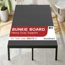 BlissBoard Twin Bunkie Board, 38 x 75 in, 10mm Low-Profile Support
