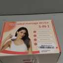 Lymphatic Drainage Massager & Anti Cellulite Massage Tool,New Smart Cupping Massager,Helps Reduce Stretch Marks & Cellulite,for Belly, Arms & Legs,Body Sculpting Machine with Heat & Vibration (White)