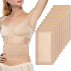 10pcs Castor Oil Pack Wrap, Large Castor Oil Pack Self-Adhesive, 11.8"x6.3", No Leakage, No Wash, Portable (Oil Not Included)