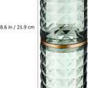 GALPADA Portable Toothbrush Travel Case Sturdy Toothbrush Holder Cup Reusable for Camping Hotel