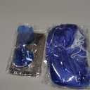 PLULON Royal Blue Bob Wig with Heart Sunglasses and Hair Cap, Colorful Short Bob Wigs Synthetic Party Wigs Funny Cosplay Hairpieces for Women Men Daily Bachelorette Halloween Costume Party Decorations