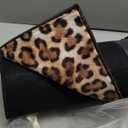 Ottomanson Hallway Runner Rug 2'7" x 10' Soft Non-Slip Indoor Rug, Leopard Print Brown