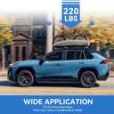220LBS Roof Rack Cross Bars for 2019-2025 RAV4 XLE XSE Premium Limited Hybrid LE with Side Rails, Lockable Aluminum Crossbars Cargo Rooftop Luggage Canoe Kayak Bicycle roof Bag